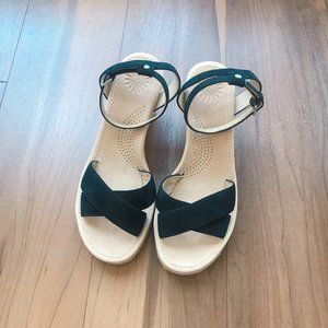 UGG Strappy Wedge Sandals